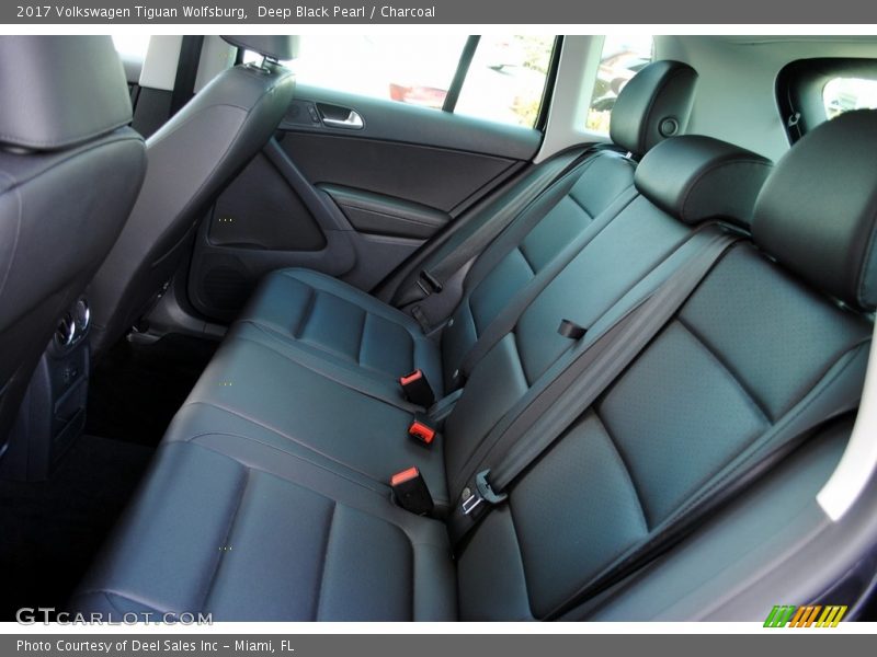 Deep Black Pearl / Charcoal 2017 Volkswagen Tiguan Wolfsburg