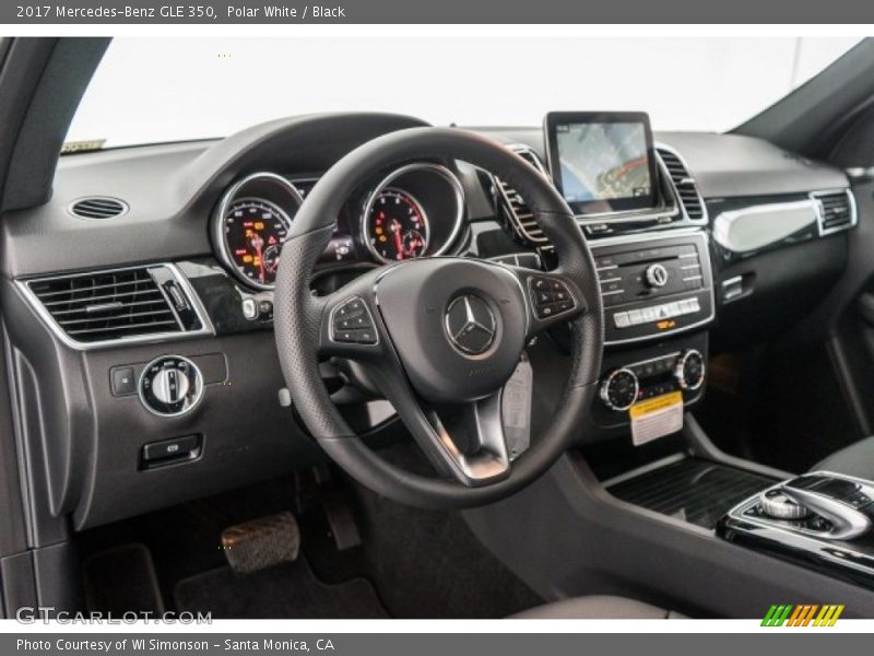 Polar White / Black 2017 Mercedes-Benz GLE 350