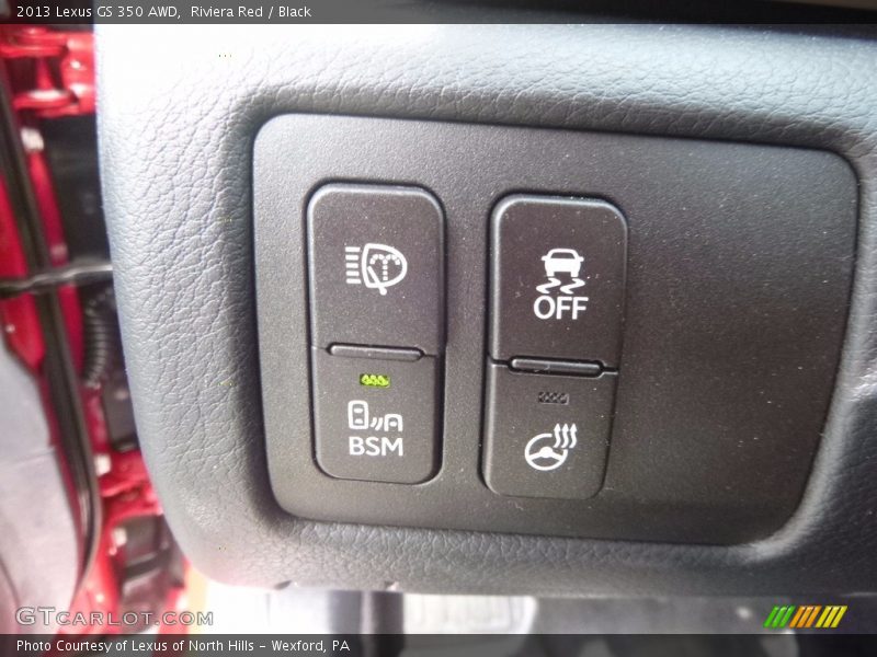 Riviera Red / Black 2013 Lexus GS 350 AWD