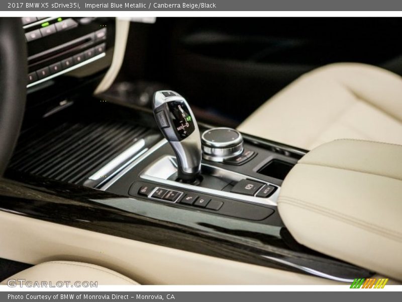 Imperial Blue Metallic / Canberra Beige/Black 2017 BMW X5 sDrive35i