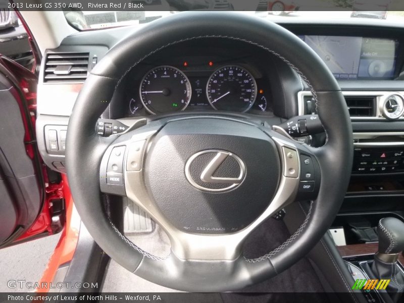 Riviera Red / Black 2013 Lexus GS 350 AWD