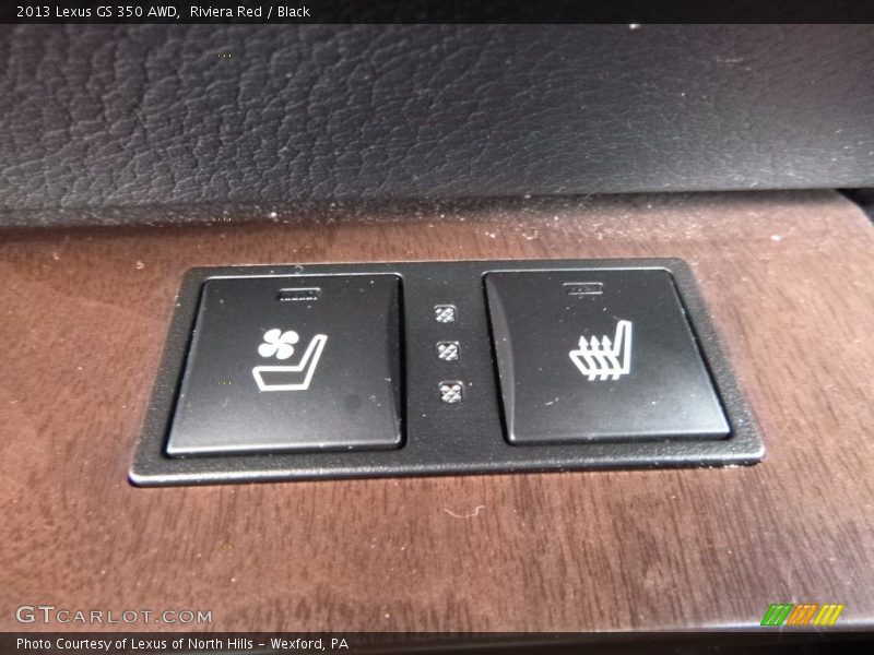 Riviera Red / Black 2013 Lexus GS 350 AWD