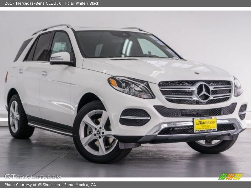 Polar White / Black 2017 Mercedes-Benz GLE 350