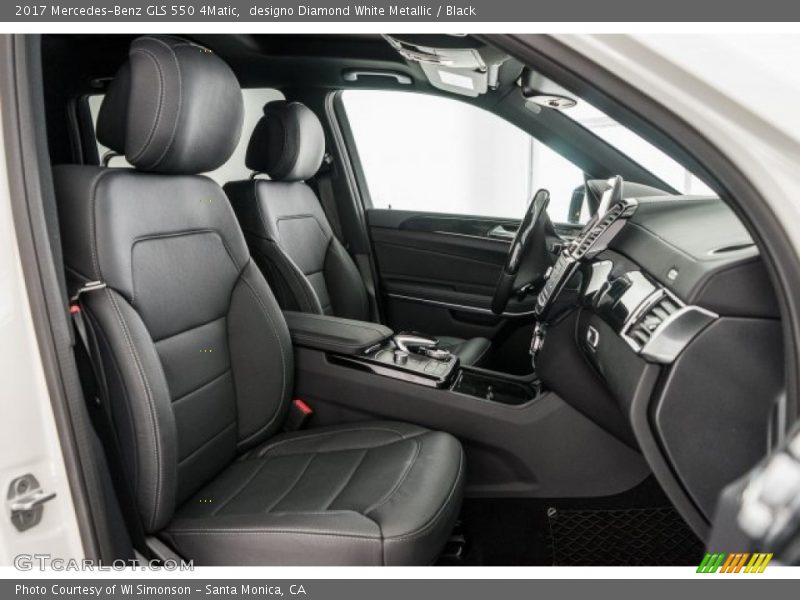 designo Diamond White Metallic / Black 2017 Mercedes-Benz GLS 550 4Matic