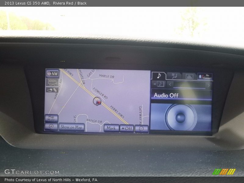 Riviera Red / Black 2013 Lexus GS 350 AWD