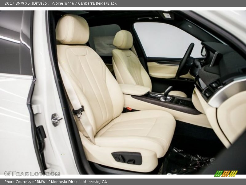  2017 X5 sDrive35i Canberra Beige/Black Interior