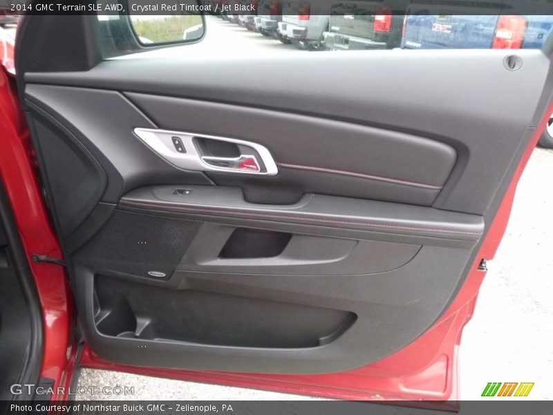 Crystal Red Tintcoat / Jet Black 2014 GMC Terrain SLE AWD
