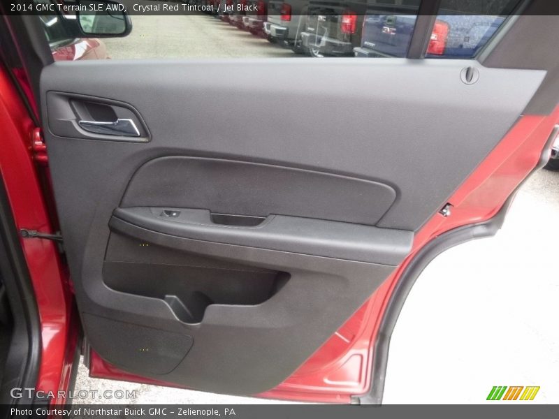 Crystal Red Tintcoat / Jet Black 2014 GMC Terrain SLE AWD