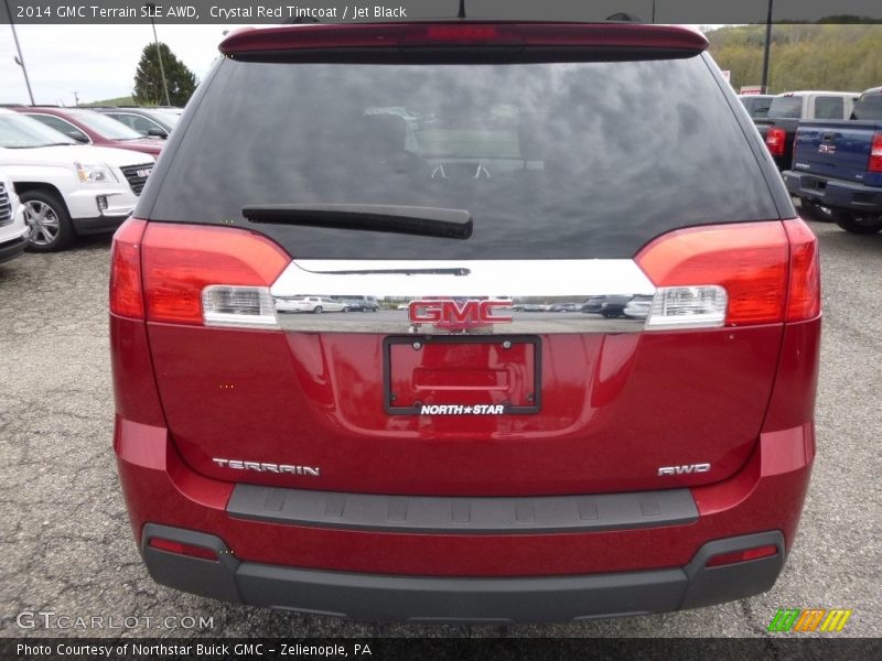 Crystal Red Tintcoat / Jet Black 2014 GMC Terrain SLE AWD