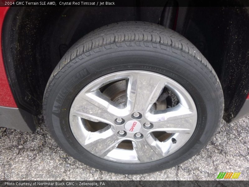 Crystal Red Tintcoat / Jet Black 2014 GMC Terrain SLE AWD