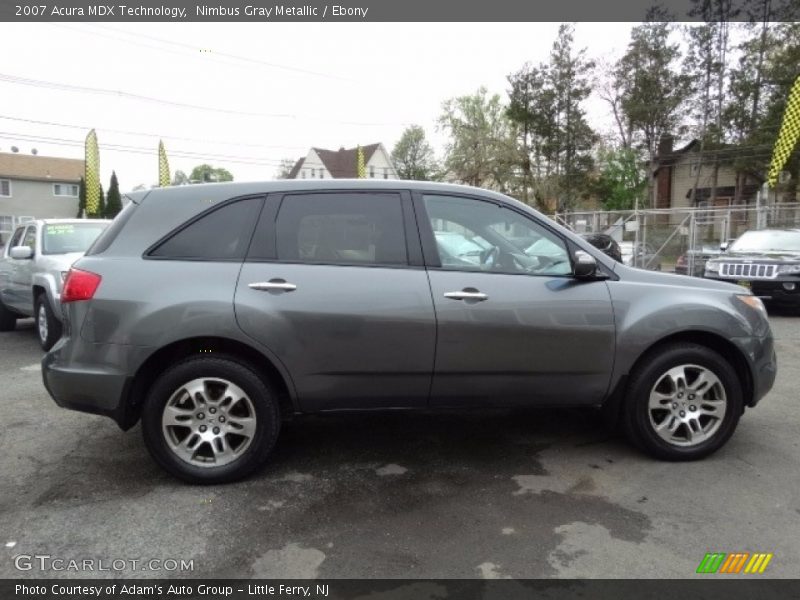 Nimbus Gray Metallic / Ebony 2007 Acura MDX Technology