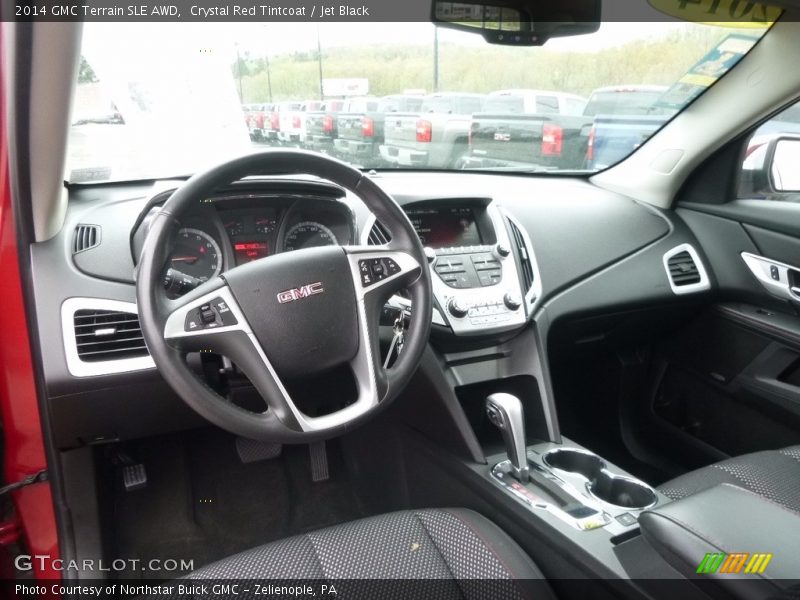 Crystal Red Tintcoat / Jet Black 2014 GMC Terrain SLE AWD