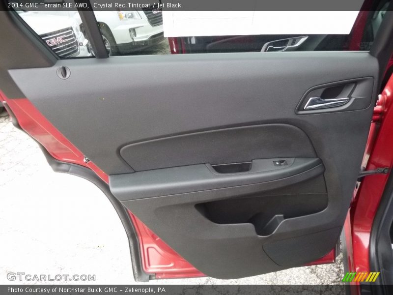 Crystal Red Tintcoat / Jet Black 2014 GMC Terrain SLE AWD