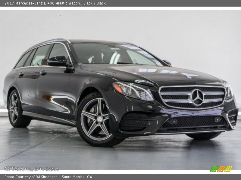 Black / Black 2017 Mercedes-Benz E 400 4Matic Wagon