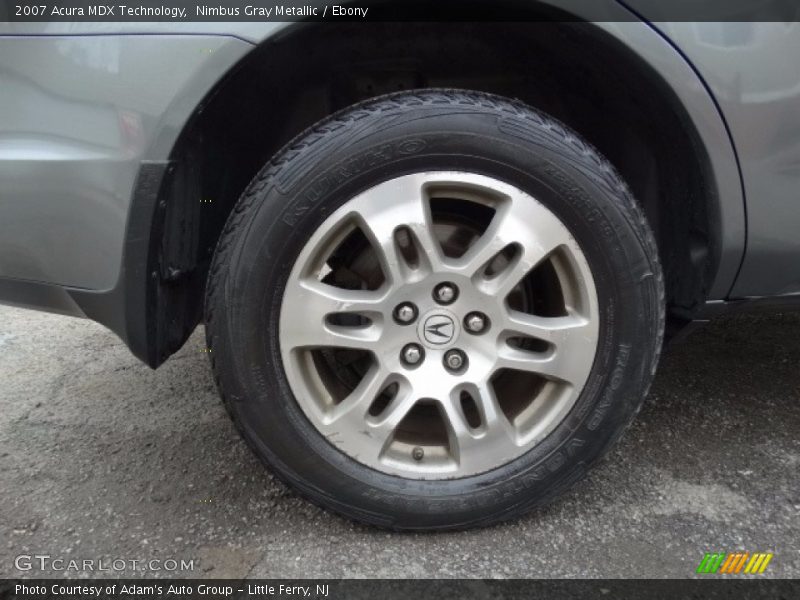 Nimbus Gray Metallic / Ebony 2007 Acura MDX Technology