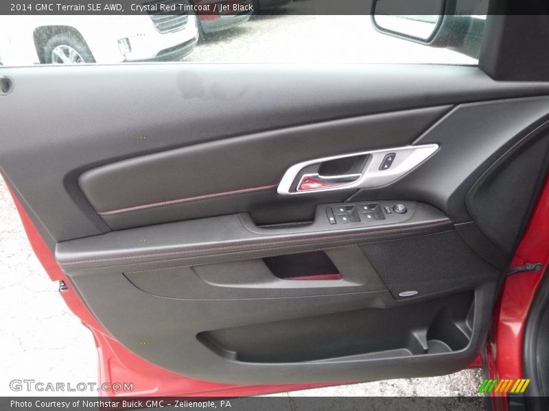 Crystal Red Tintcoat / Jet Black 2014 GMC Terrain SLE AWD