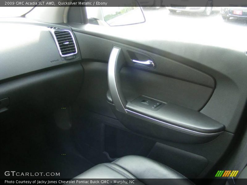 Quicksilver Metallic / Ebony 2009 GMC Acadia SLT AWD