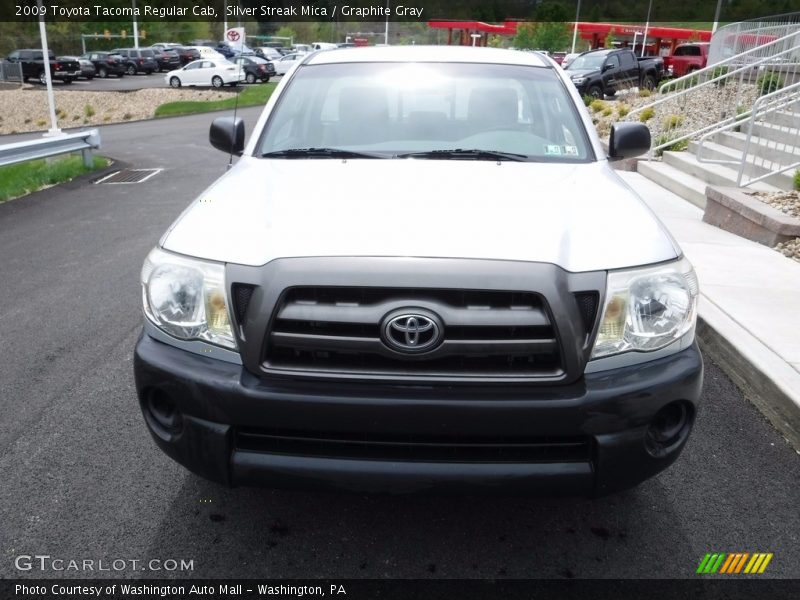 Silver Streak Mica / Graphite Gray 2009 Toyota Tacoma Regular Cab