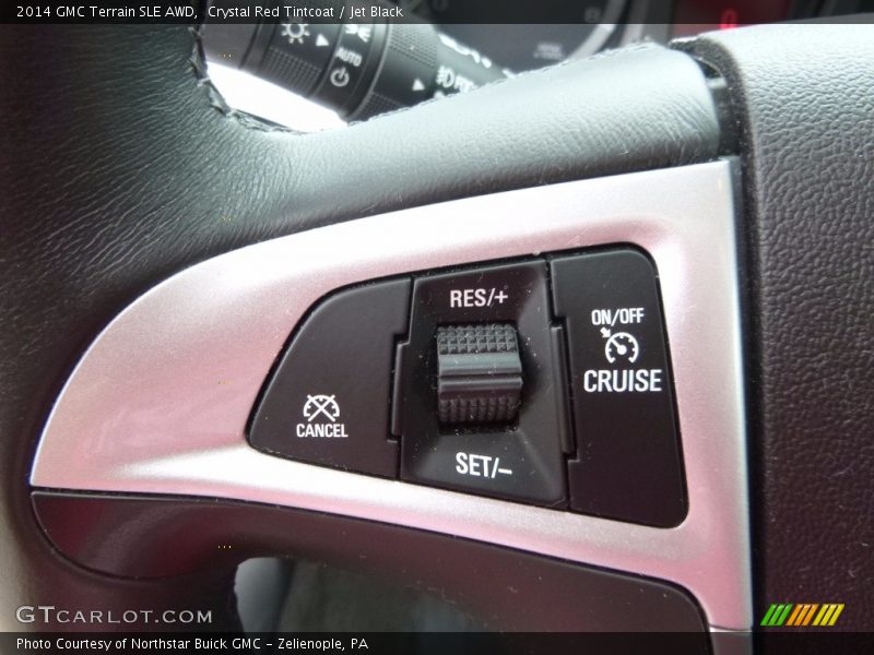 Crystal Red Tintcoat / Jet Black 2014 GMC Terrain SLE AWD