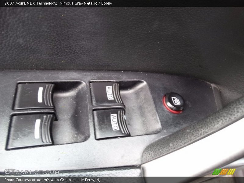 Nimbus Gray Metallic / Ebony 2007 Acura MDX Technology