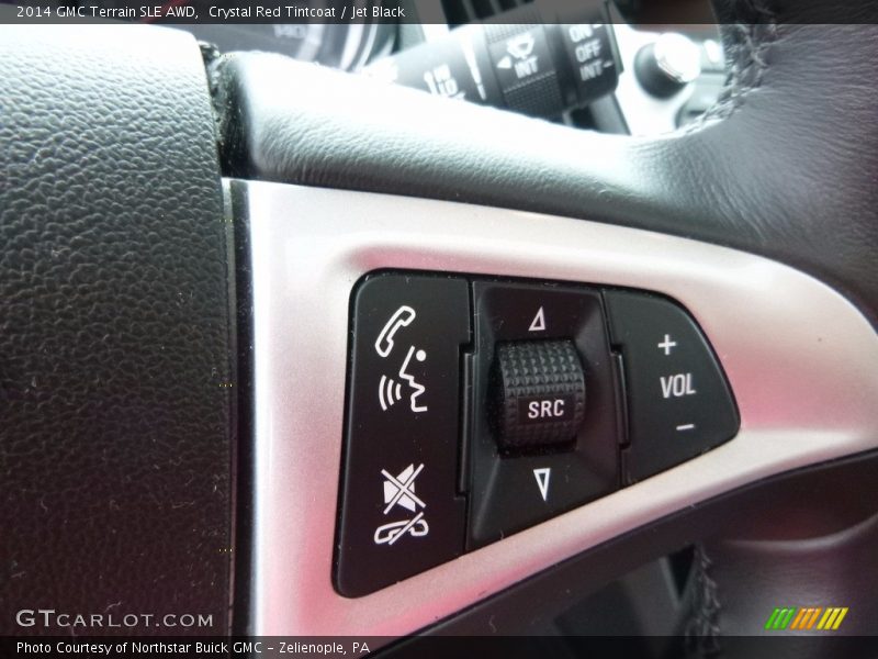 Crystal Red Tintcoat / Jet Black 2014 GMC Terrain SLE AWD
