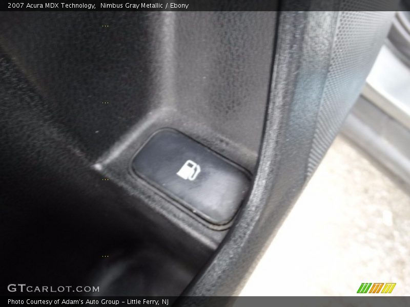 Nimbus Gray Metallic / Ebony 2007 Acura MDX Technology