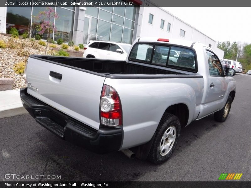 Silver Streak Mica / Graphite Gray 2009 Toyota Tacoma Regular Cab