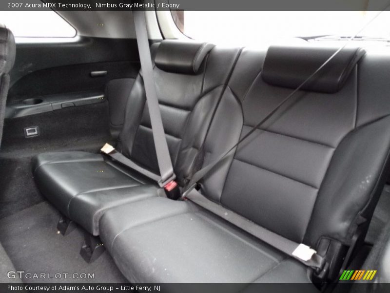 Nimbus Gray Metallic / Ebony 2007 Acura MDX Technology