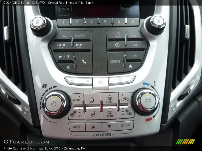 Crystal Red Tintcoat / Jet Black 2014 GMC Terrain SLE AWD