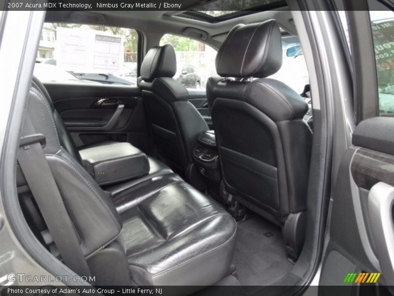 Nimbus Gray Metallic / Ebony 2007 Acura MDX Technology