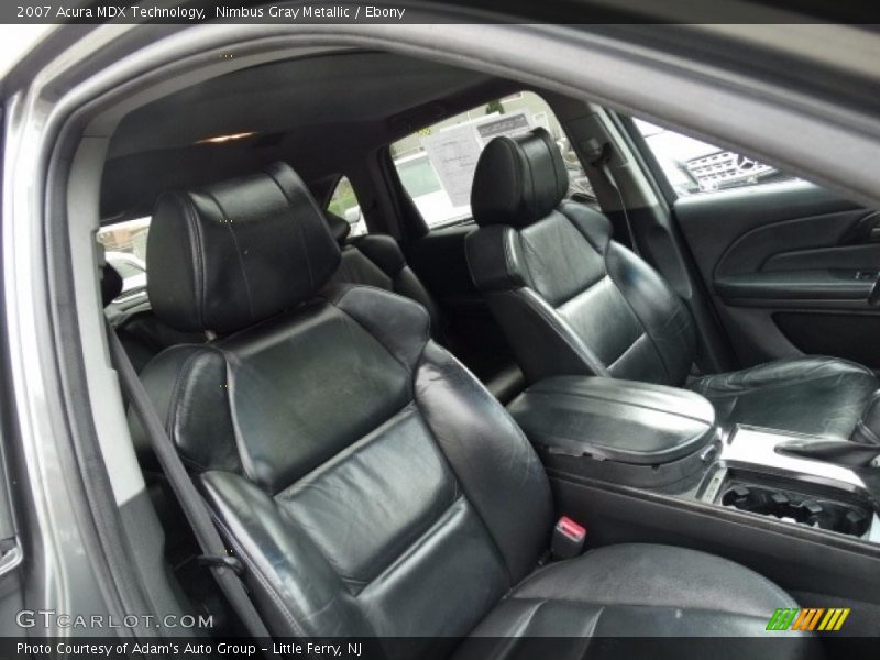 Nimbus Gray Metallic / Ebony 2007 Acura MDX Technology