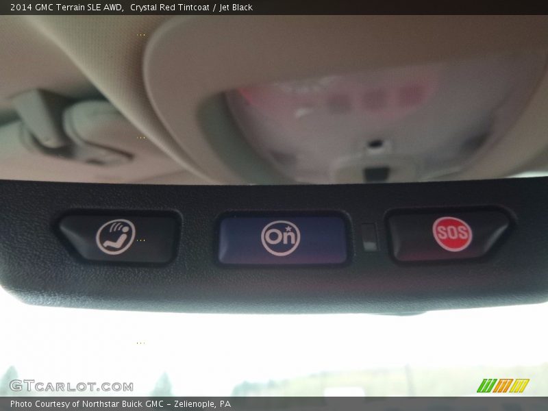 Crystal Red Tintcoat / Jet Black 2014 GMC Terrain SLE AWD