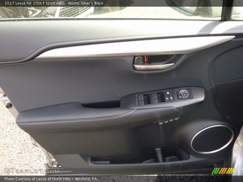 Atomic Silver / Black 2017 Lexus NX 200t F Sport AWD