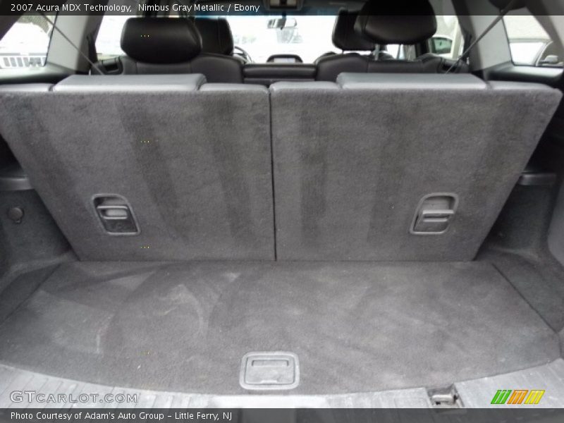 Nimbus Gray Metallic / Ebony 2007 Acura MDX Technology