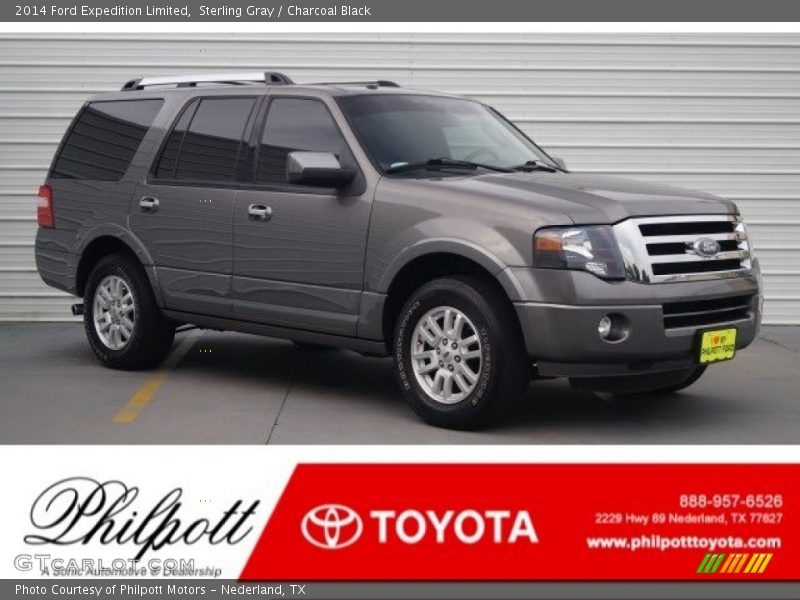 Sterling Gray / Charcoal Black 2014 Ford Expedition Limited