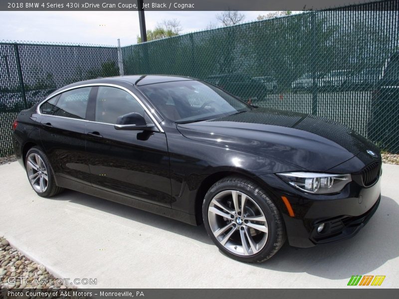 Jet Black / Cognac 2018 BMW 4 Series 430i xDrive Gran Coupe