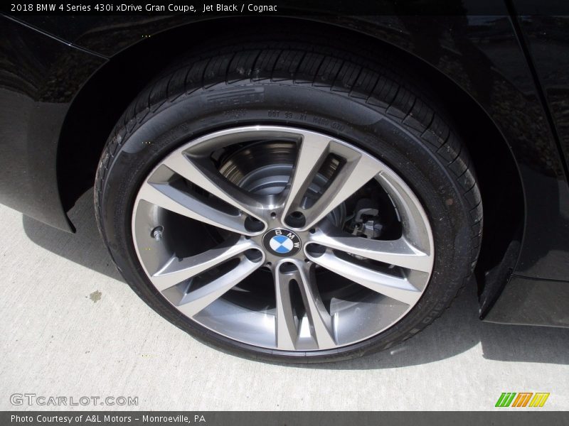 Jet Black / Cognac 2018 BMW 4 Series 430i xDrive Gran Coupe