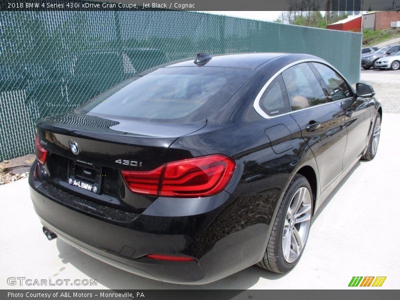 Jet Black / Cognac 2018 BMW 4 Series 430i xDrive Gran Coupe