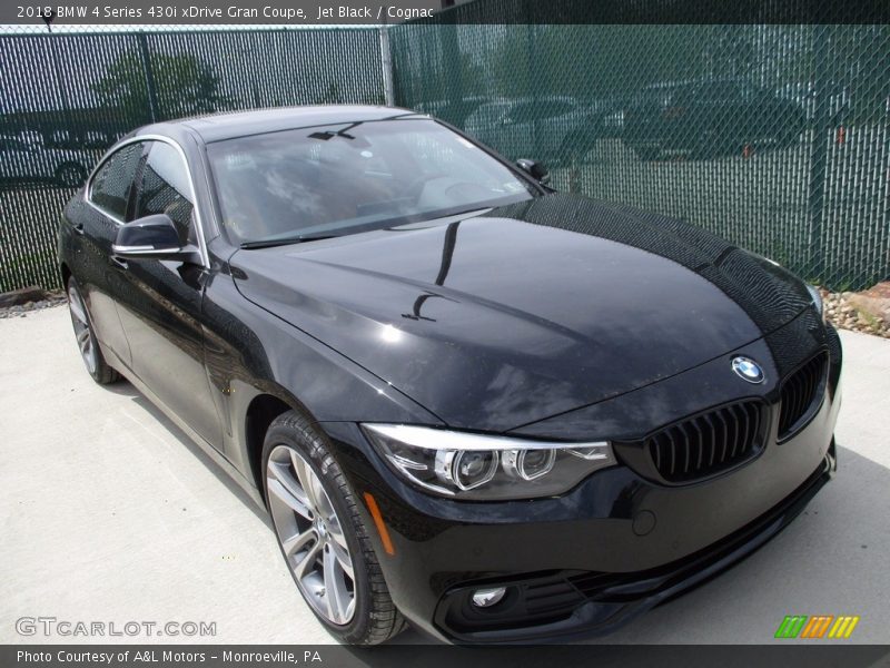 Jet Black / Cognac 2018 BMW 4 Series 430i xDrive Gran Coupe