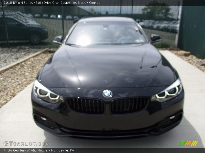 Jet Black / Cognac 2018 BMW 4 Series 430i xDrive Gran Coupe