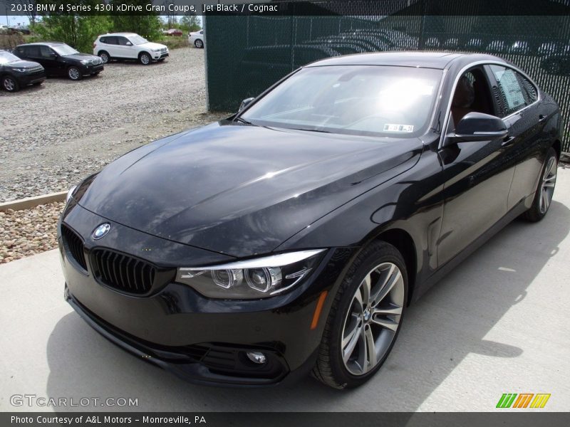 Jet Black / Cognac 2018 BMW 4 Series 430i xDrive Gran Coupe