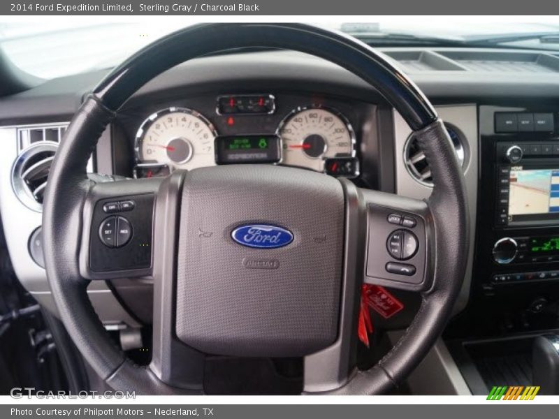 Sterling Gray / Charcoal Black 2014 Ford Expedition Limited
