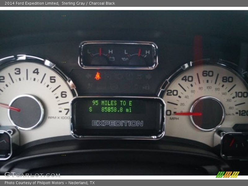 Sterling Gray / Charcoal Black 2014 Ford Expedition Limited