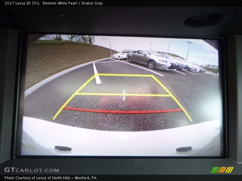Eminent White Pearl / Stratus Gray 2017 Lexus ES 350