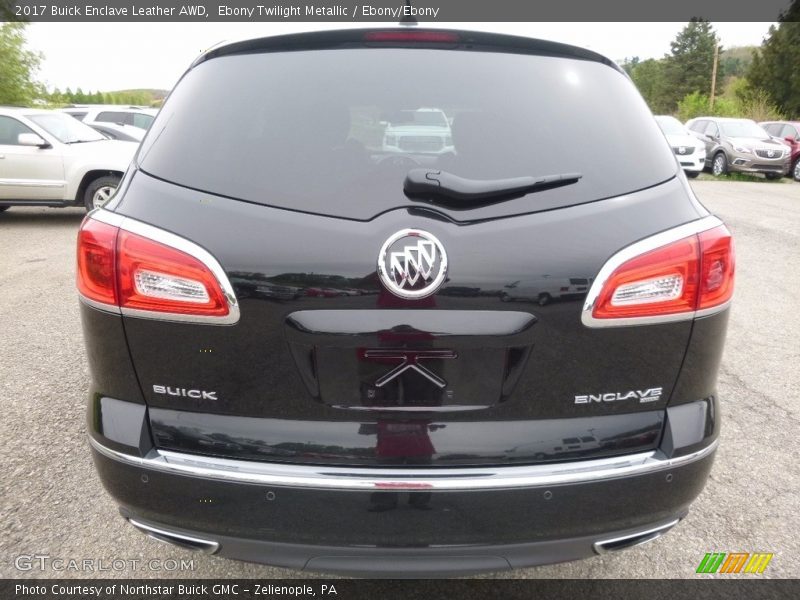 Ebony Twilight Metallic / Ebony/Ebony 2017 Buick Enclave Leather AWD