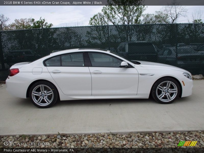  2018 6 Series 640i xDrive Gran Coupe Alpine White