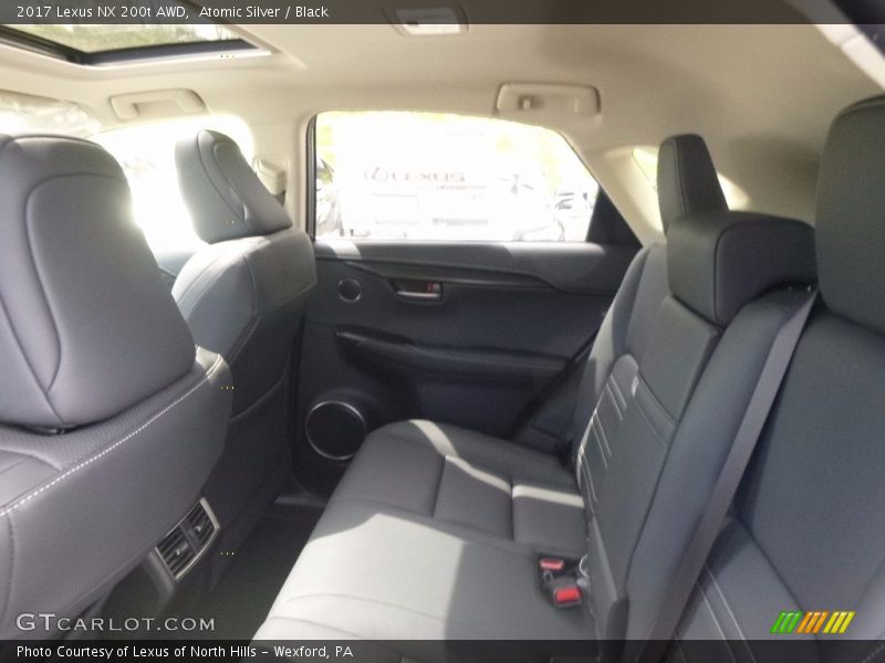Atomic Silver / Black 2017 Lexus NX 200t AWD