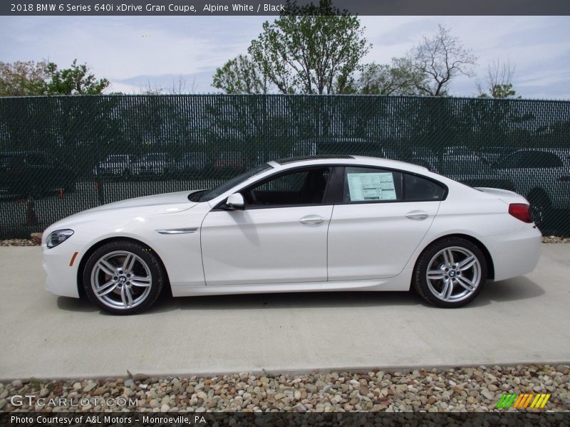  2018 6 Series 640i xDrive Gran Coupe Alpine White