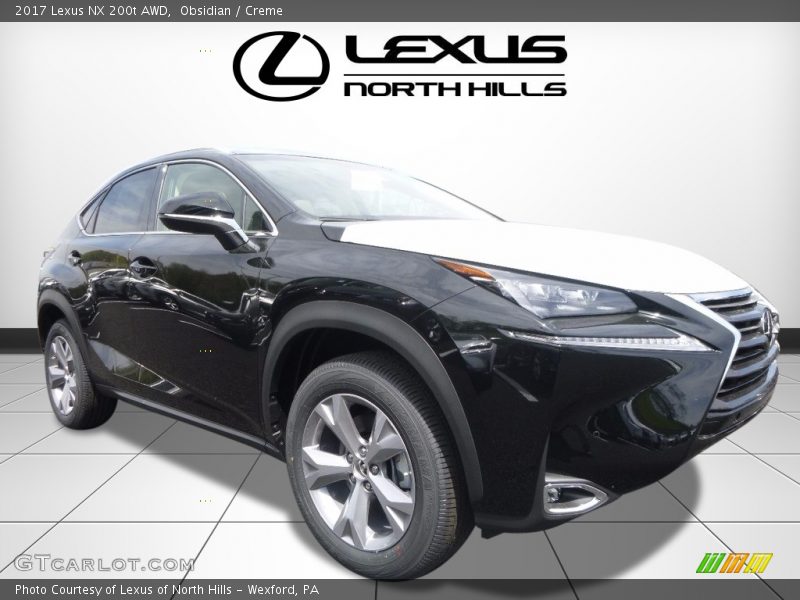 Obsidian / Creme 2017 Lexus NX 200t AWD