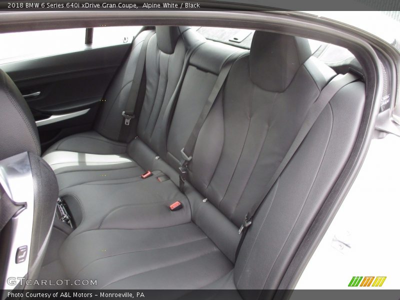 Rear Seat of 2018 6 Series 640i xDrive Gran Coupe